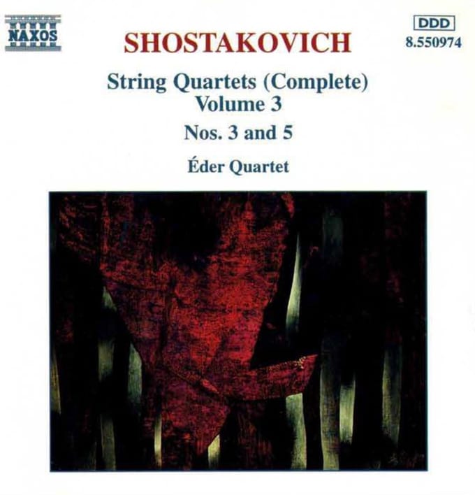 Eder Quartet - Shostakovich: String Quartets 3 (CD)