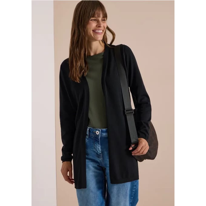Lang openvallend vest