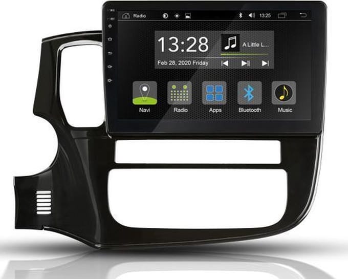 Radical R-C10MT2 | Pasklare Android autoradio Mitsubishi Outlander, vanaf 2013.