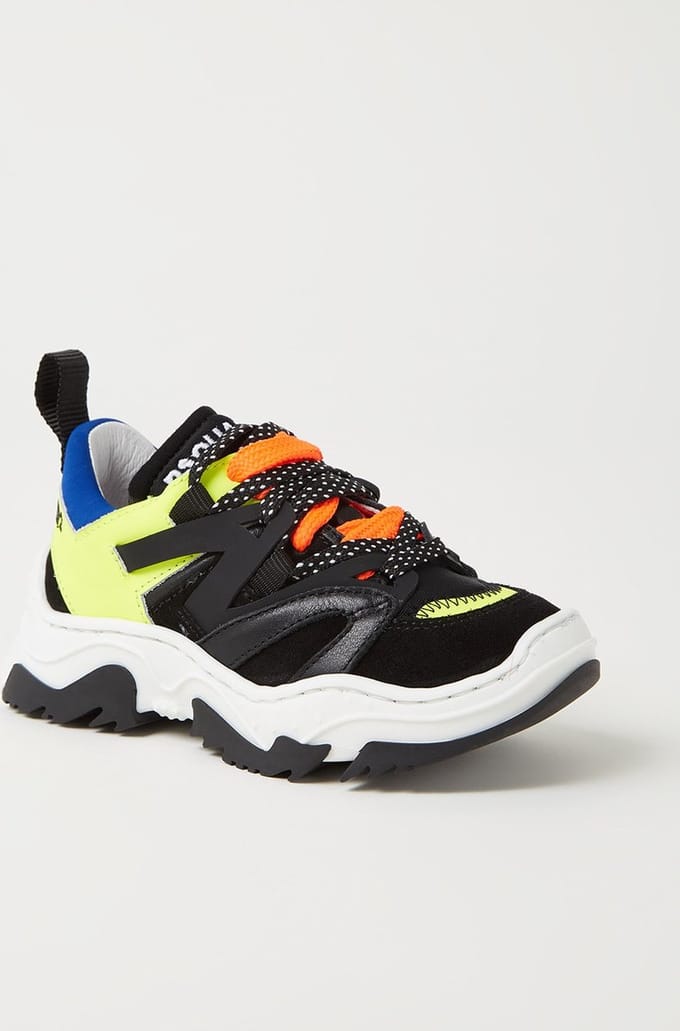 Dsquared2 Sneakers met suède details - Maat 20