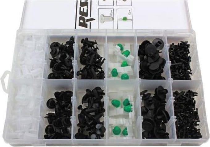 Assortiment bekleding clips voor BMW 290-delig
