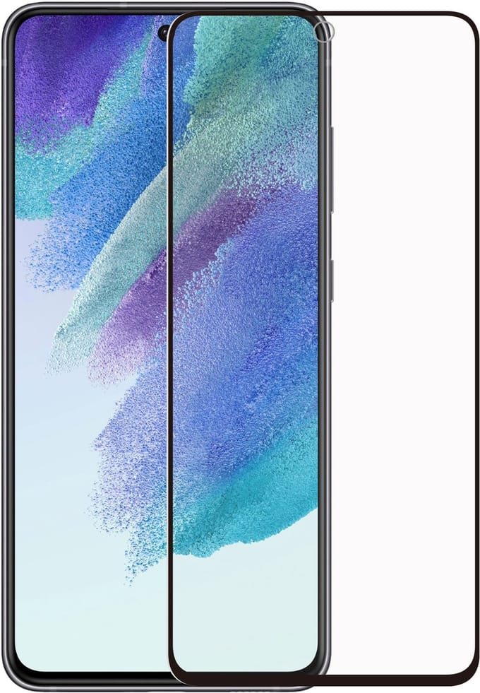 ScreenArmor Full Cover Tempered Glass Screenprotector voor Samsung Galaxy S21 FE