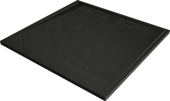 Mexen Amon vierkante douchebak SMC 100 x 100 , zwart - 4F701010