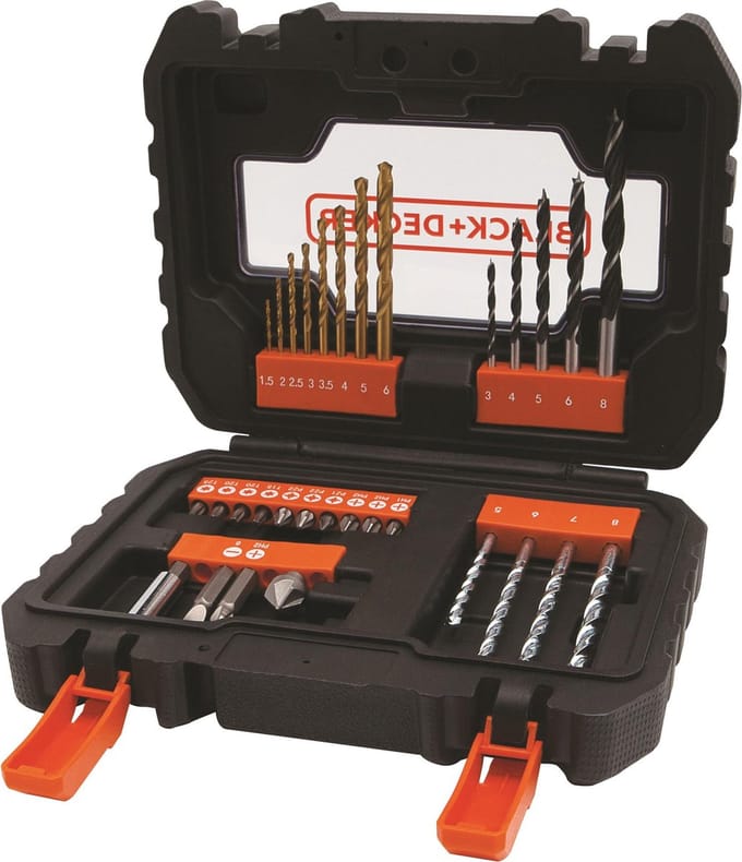 BLACK+DECKER 31-delige schroef/boorset - A7233-XJ