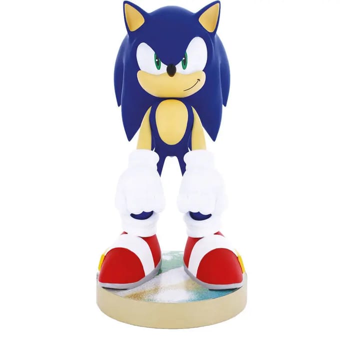 Sonic the Hedgehog - Modern - figurine standaard voor telefoon | controller | oplaadcase (Cable Guys Original)