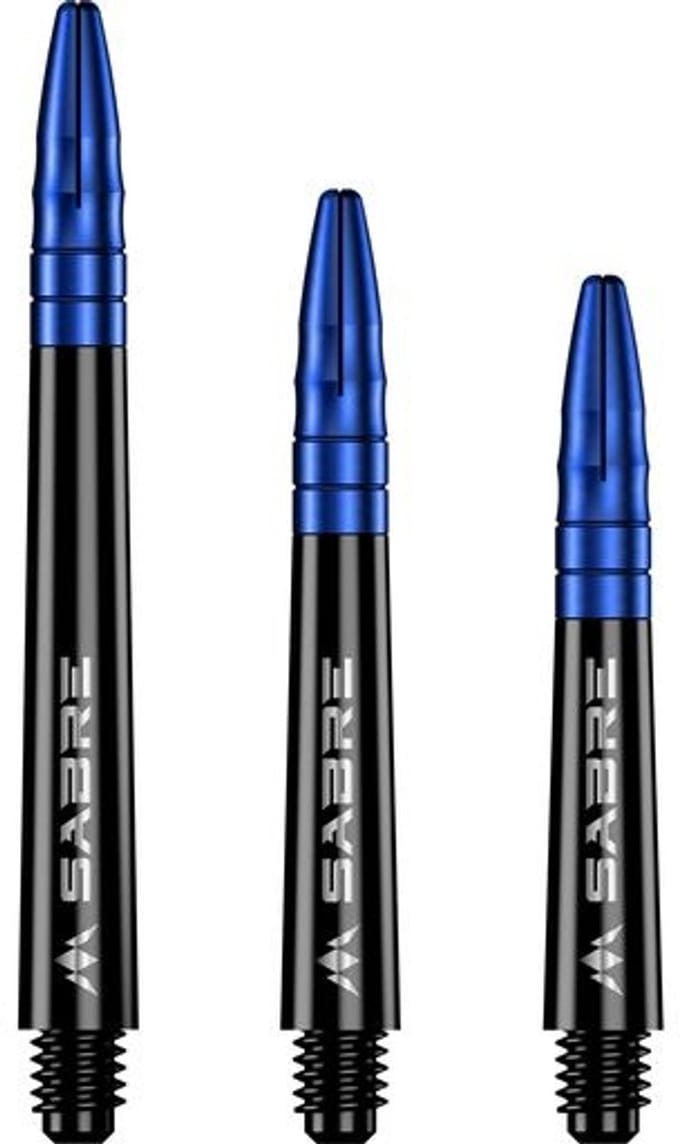 Mission Sabre Black Base Blue - Dart Shafts