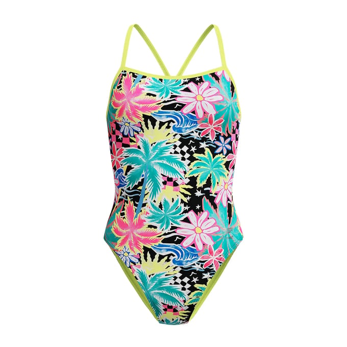 Dameszwempak 1-delig met print Speedo V-Back 2.0