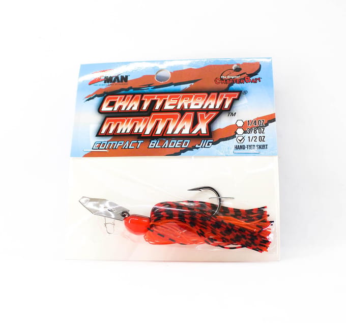 Leurre coulant Zman Chatterbait Mini Max 1/2 Oz Fire Craw (9375)