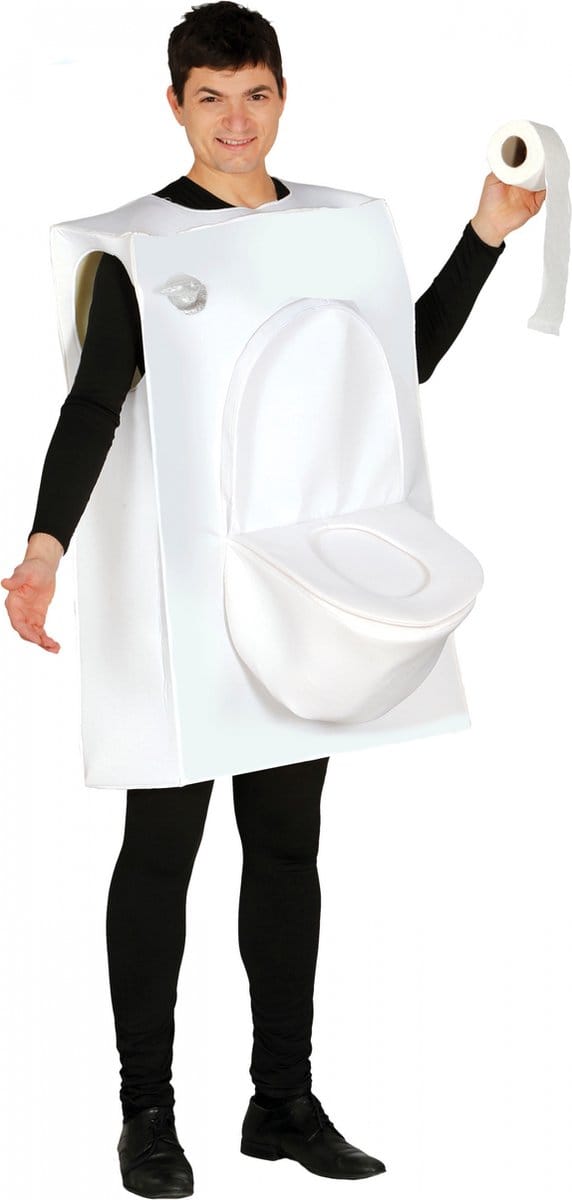 Fiestas Guirca Verkleedpak Toilet Heren Polyester Maat L