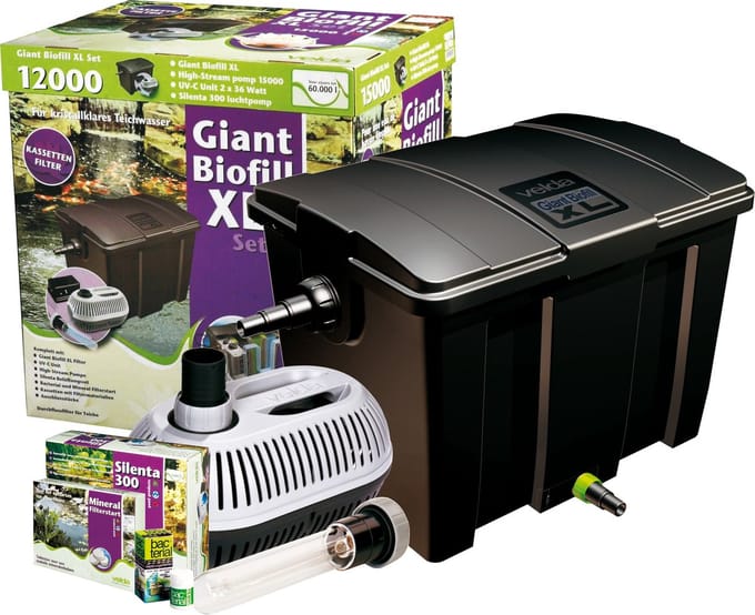 Velda Multi-kamer Filter Giant Biofill XL Set 12.000
