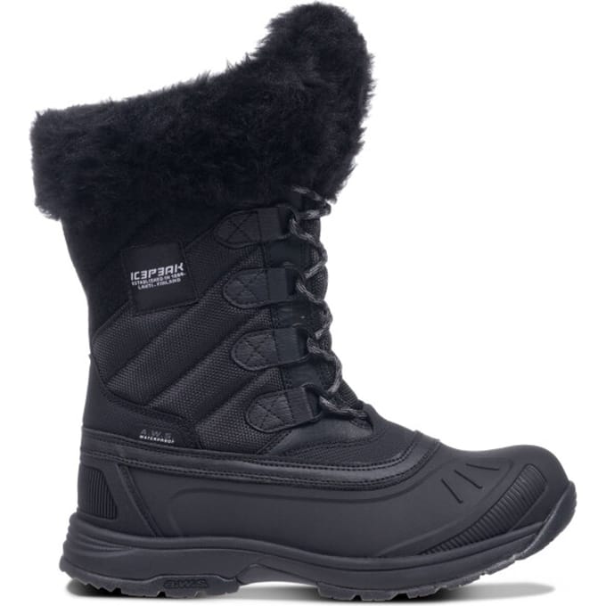 ICEPEAK - Ansina Ms - Moonboot dames - Zwart