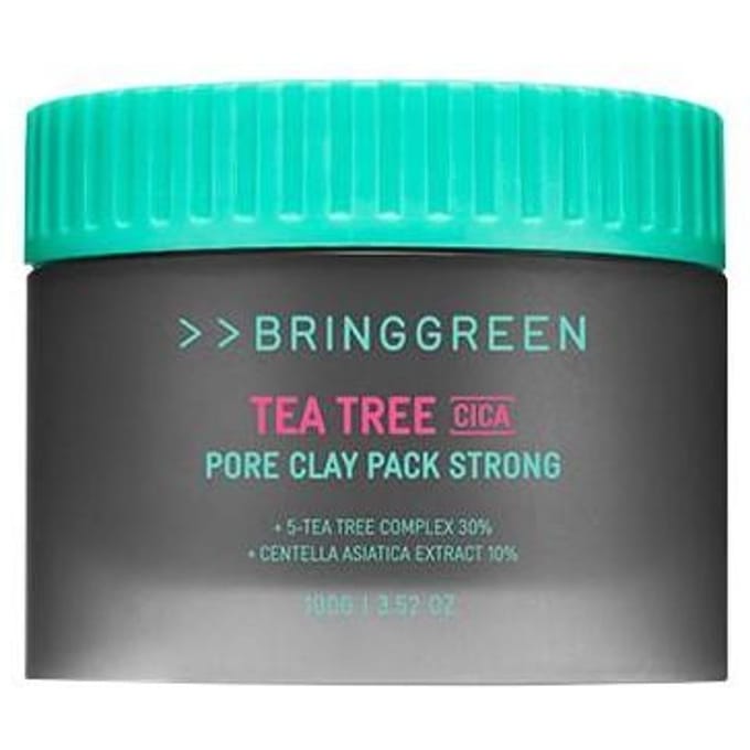 [BRENG GROEN] Tea Tree Cica Pore Clay Pack Sterk 100g blue