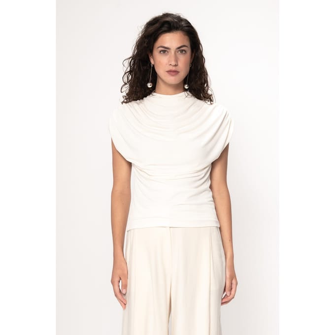VIVEH Raza Top Coconut Milk Taglia: 44 | Magliette intime Outlet | Donna