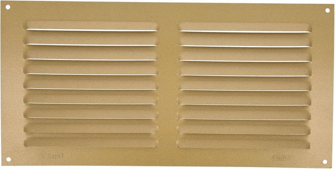Rechthoekig Ventilatie Rooster van Aluminium - Geschikt voor Plafond Afvoer