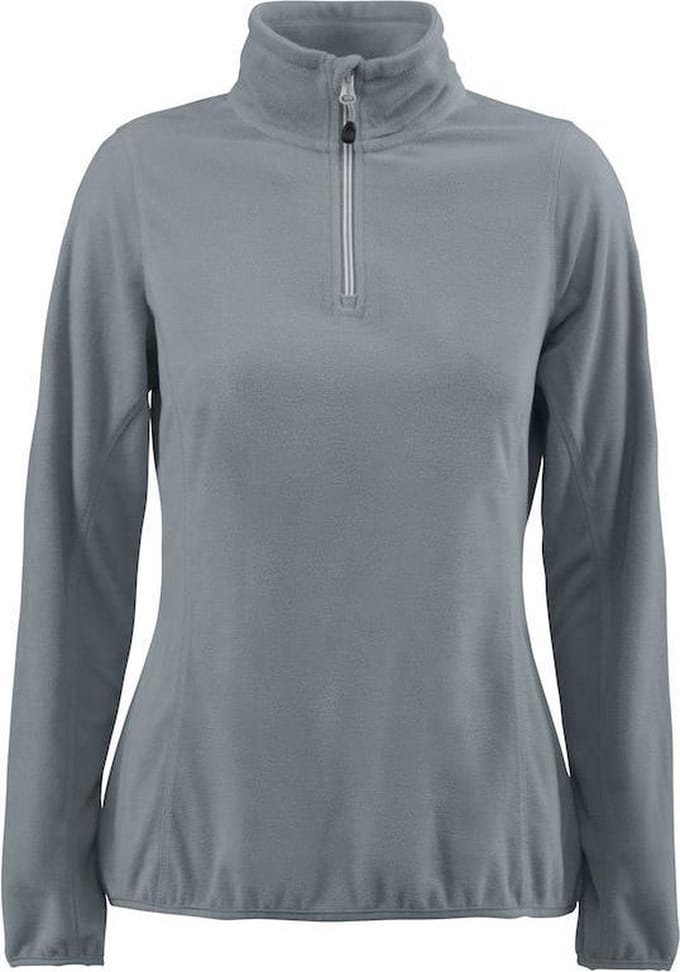 Printer RED FLEECE 1/2 ZIP RAILWALK LADY 2261513 - metaalgrijs - M