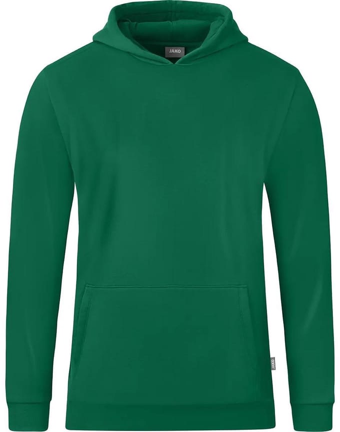 Jako Organic Sweater Met Kap Kinderen - Groen | Maat: 152