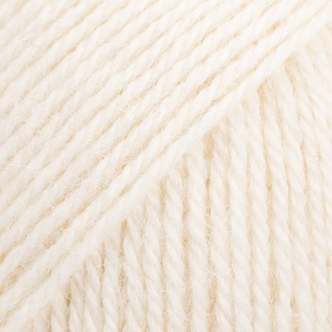 DROPS Alpaca Uni Colour - 100 naturel - Wol Garen