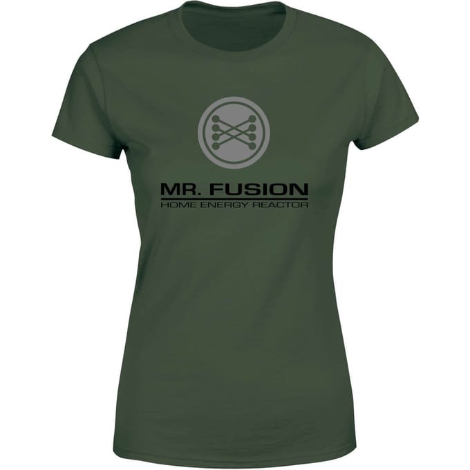 Back To The Future Mr Fusion Women's T-Shirt - Green - L
