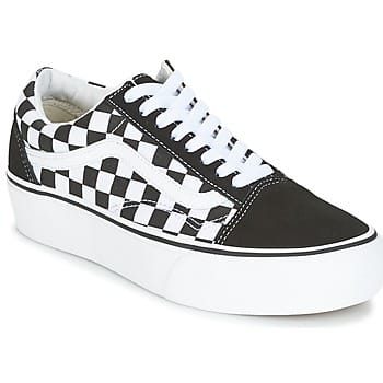 Vans Ua Old Skool Platform Sneakers - Dames - Zwart