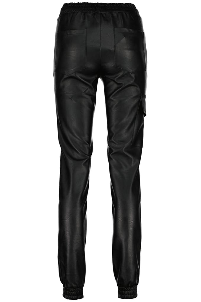 RAIZZED Orebro Pants Deep Black Maat: S | Leren broeken Outlet | Dames | Zwart