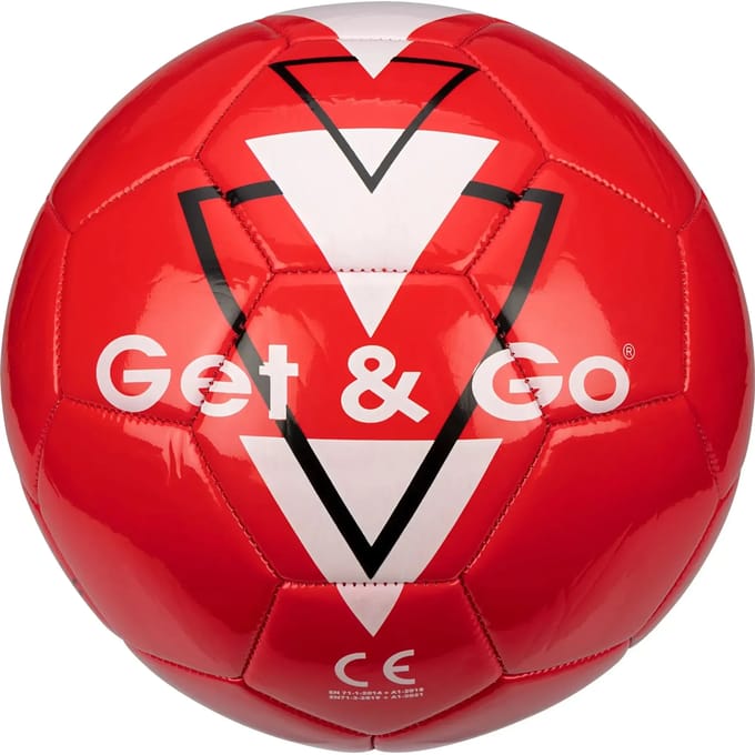 Get & Go Voetbal - Triangle Speed - Rood - Maat 5
