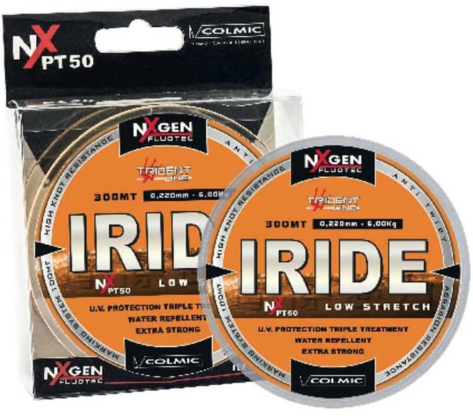 Colmic Iride Monofilament 600 M Oranje 0.220 mm