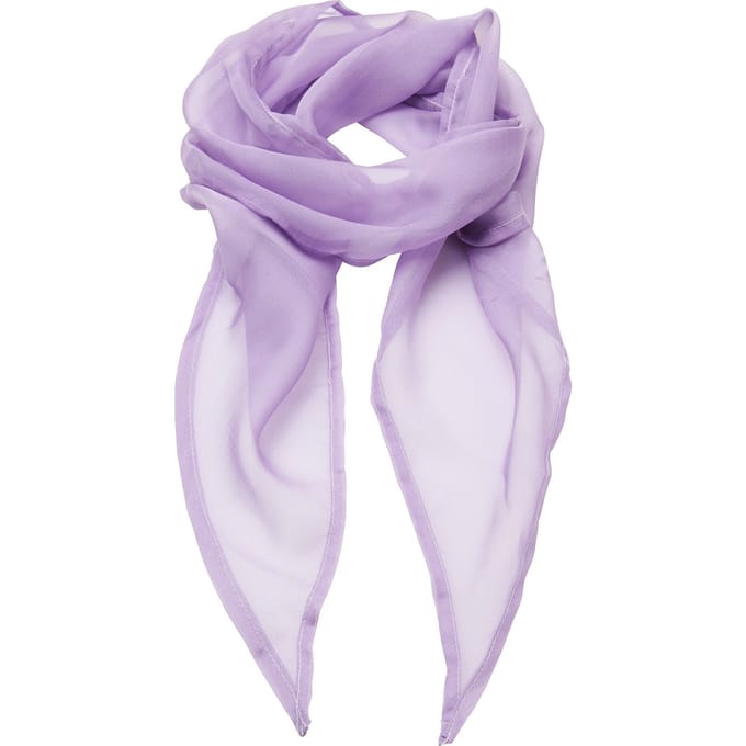 Premier Dames/vrouwenwerk Chiffon Formele Sjaal (Lila)