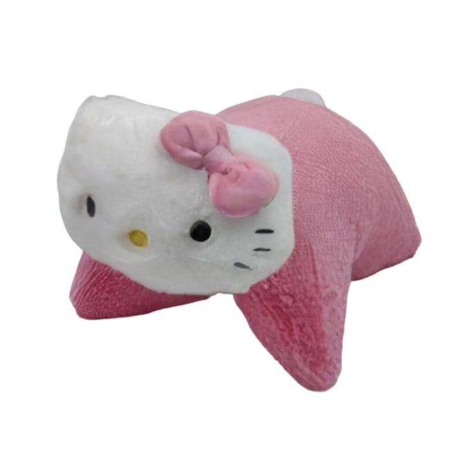 Hello Kitty 2in1 deluxe knuffelkussen 35x30cm