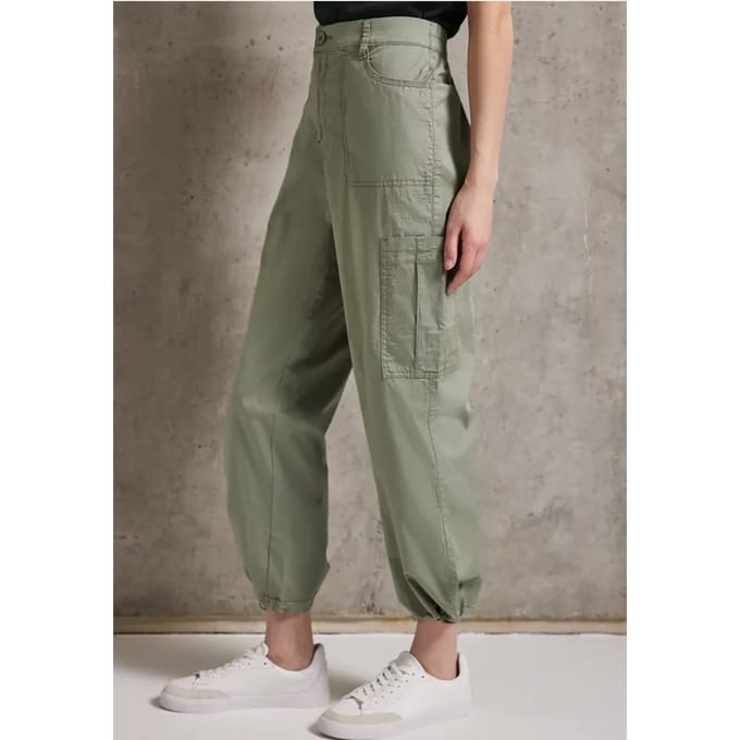 Papertouch broek met rechte pijpen