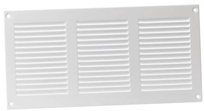 Ventilatierooster met Insectengaas - 300x150mm Metaal