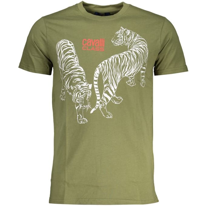 Tiger T-shirt Korte Mouw Ronde Hals