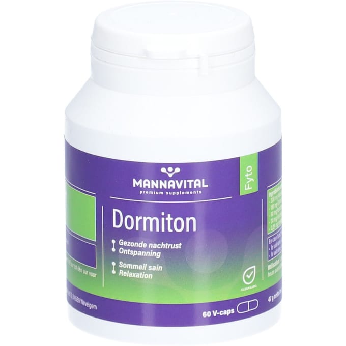 Mannavital Dormiton 60 Zachte capsules