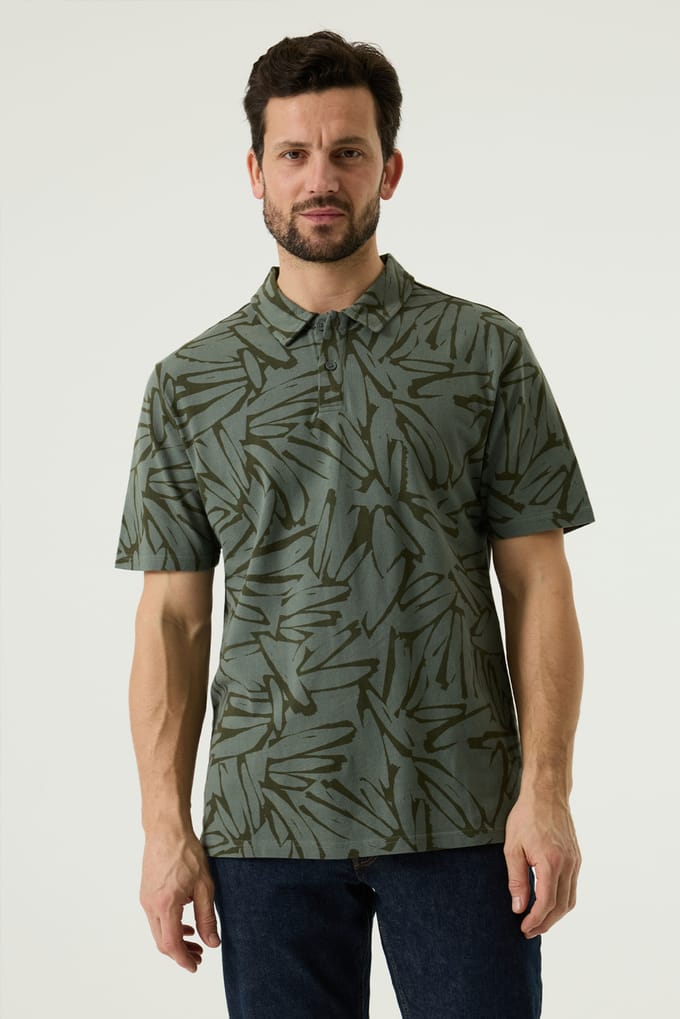 Pilot polo met print