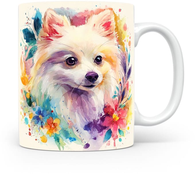 Beker Japanse Spitz