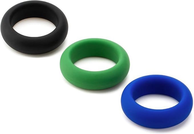 Je Joue - Siliconen Cockring Set - 3 stuks