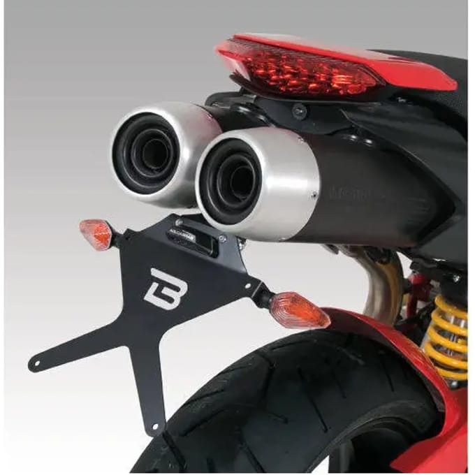 Motorfiets kentekenplaathouder Barracuda Hypermotard