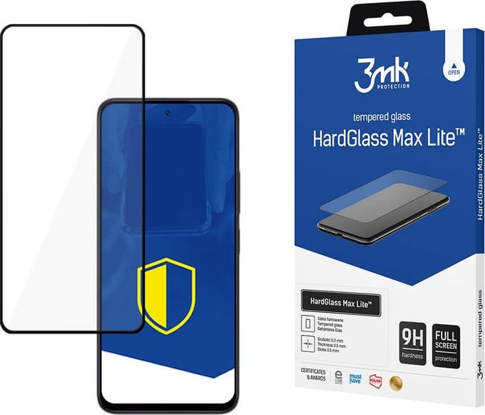 3mk HardGlass Max Lite - Poco M6 Pro 5G