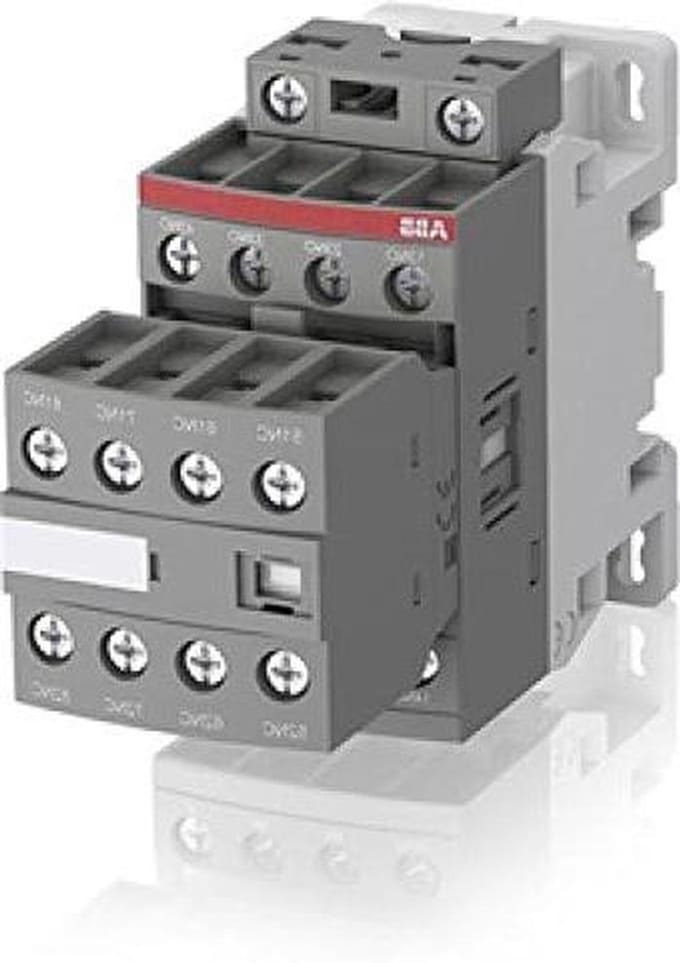 Auxiliary Coupling - Schakelcomponent Hulpcontact - Motorbesturing - Automatische Werking - 100-250V AC/DC - Grijs