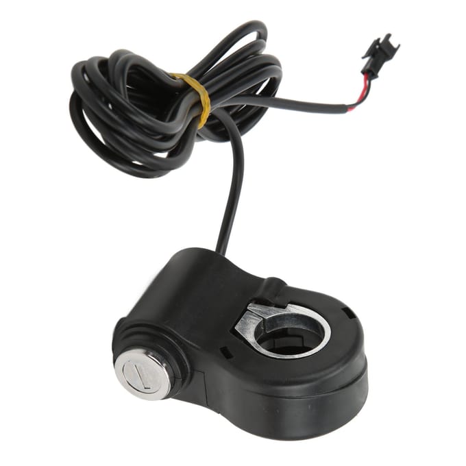 12243648V Universele Duurzame Elektrische Scooters Duimvergrendelingsset met Stuur Schakelaar black