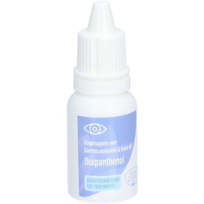 Eureka Care® Oogdruppels Geïrriteerde Ogen Dexpanthenol + Vitamine B5 15