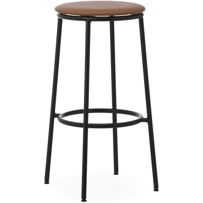 Normann Copenhagen Circa Barkruk  - Brandy (Leder) - 75 cm