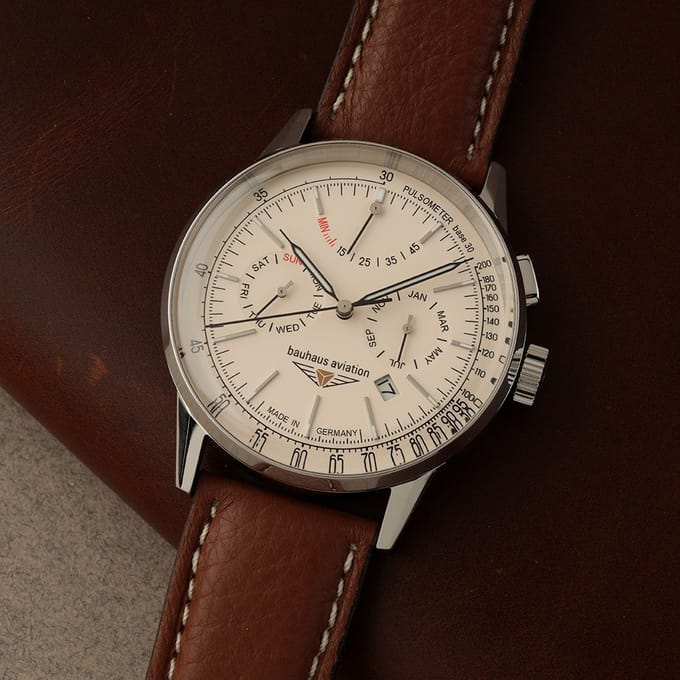 Bauhaus Aviation 2362-5 Aviation G38 Horloge