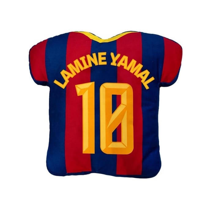FC Barcelona Shirt-Vormig Kussen 10 Lamine YAMAL BARCA