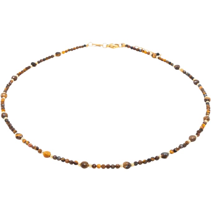Tijgeroog collier voor dames Sloya Paloma