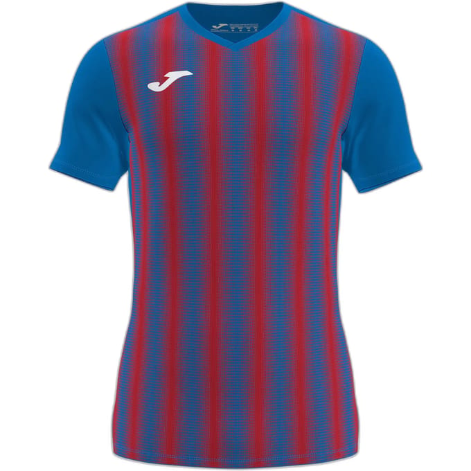 Joma Inter Ii T-shirt Met Korte Mouwen Rood,Blauw S Man