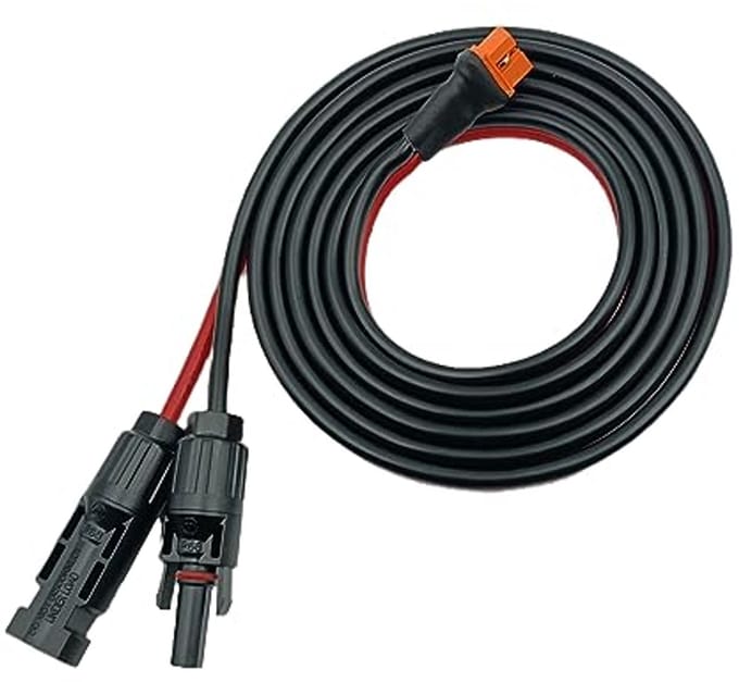 Solar naar XT60i kabel 10 AWG 6 mm² verlenging voor powerstations