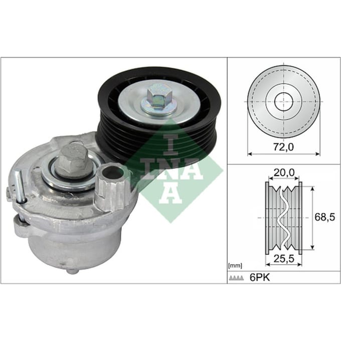 Schaeffler Ina Riemspanner, Poly V-riem INA 534 0703 10