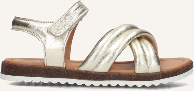 Jochie & Freaks Blossom Sandalen - Meisjes - Goud - Maat 29