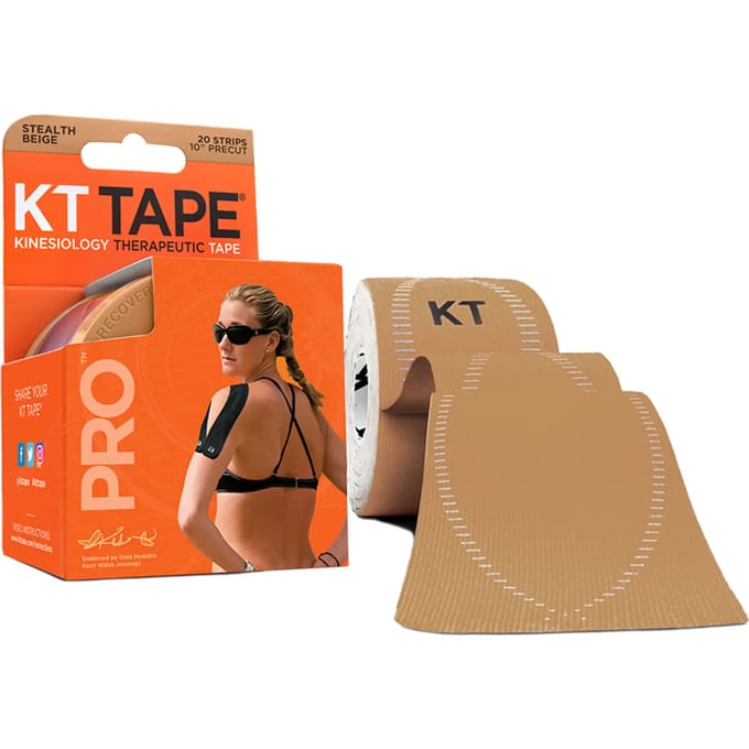 KT Tape Pro precut 5 meter beige 20 Stuks