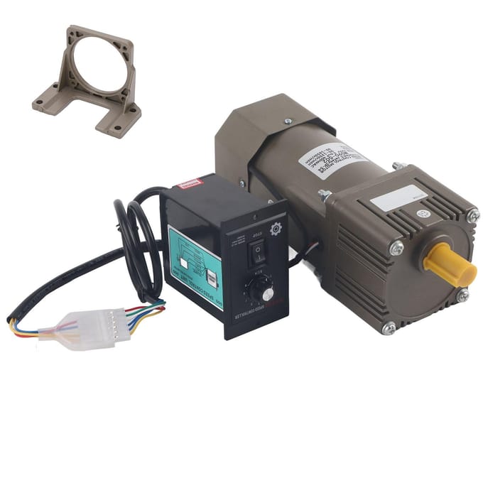 AC 220V 90W Eenfase Asynchrone Motor met Vertraging Regelbare Snelheid(20K)